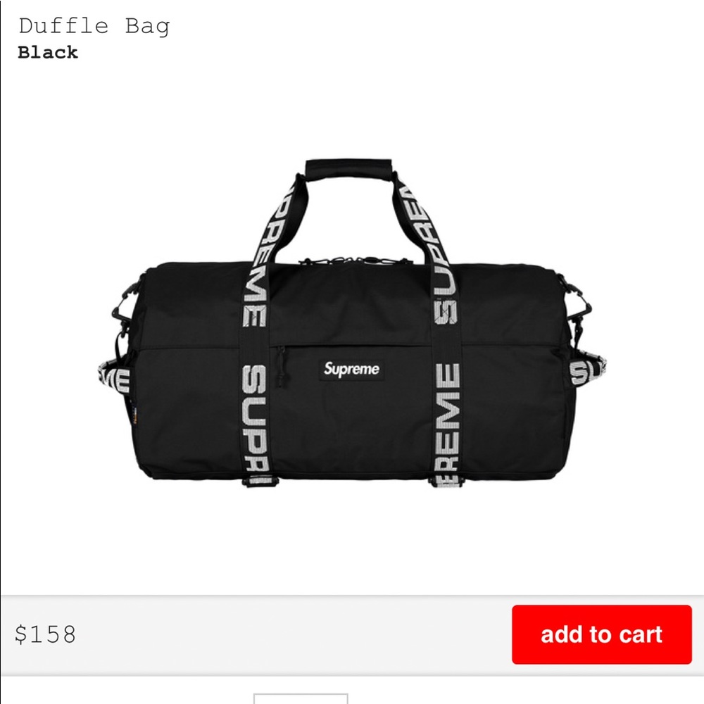 Supreme Duffle Bag